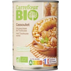 Carrefour Bio 420G Cassoulet Crf