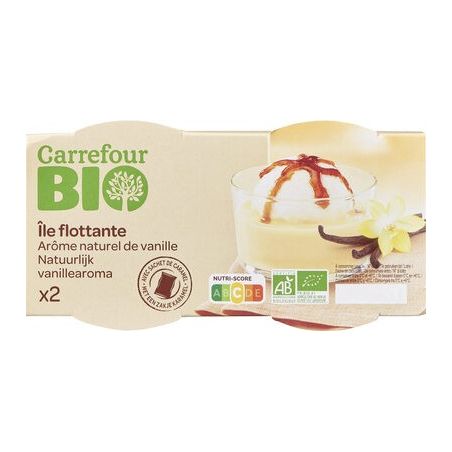Carrefour Bio 2X100G Ile Flottante Crf