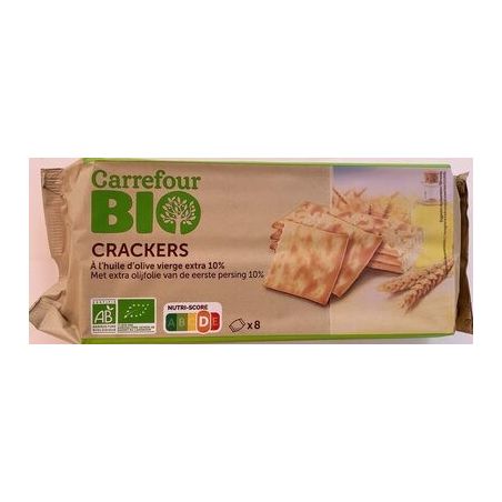 Carrefour Bio 250G Crackers Salés Crf