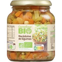 Carrefour Bio 37Cl Macedoine Legume Crf