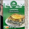 Crf Classic 400G Lasagne Chevre Epinard