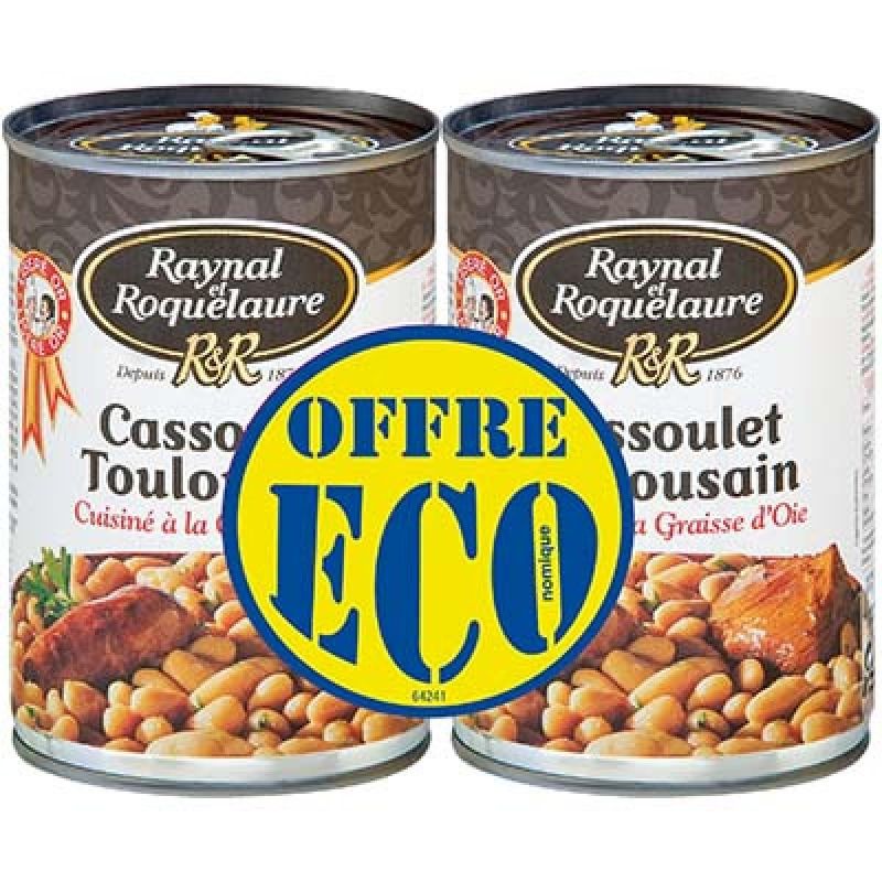 Raynal & Roquelaure L.2 1/2 Cassoulet Toulous Graisse D Oie R&Roquelaur