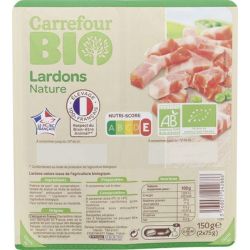 Carrefour Bio 150G Lardons Nat Crf