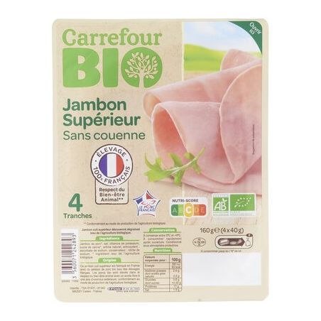 Carrefour Bio 160G Jamb Sup Dd 4T Crf