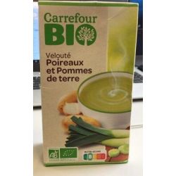 Carrefour Bio 1L Veloute Poireau Pomme De Terre Crf