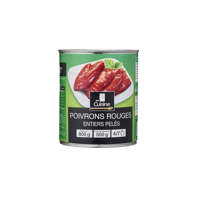 En Cuisine 500G Poivrons Rouges