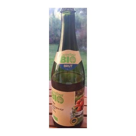 Carrefour Bio 75Cl Cidre Bretagne Brut Crf