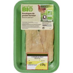 Carrefour Bio Kg Filet Plt Escpe Jau.Crf