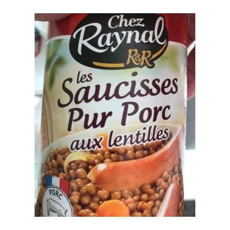 Raynal & Roquelaure Chez R&R Sauci.Porc Lenti.420G