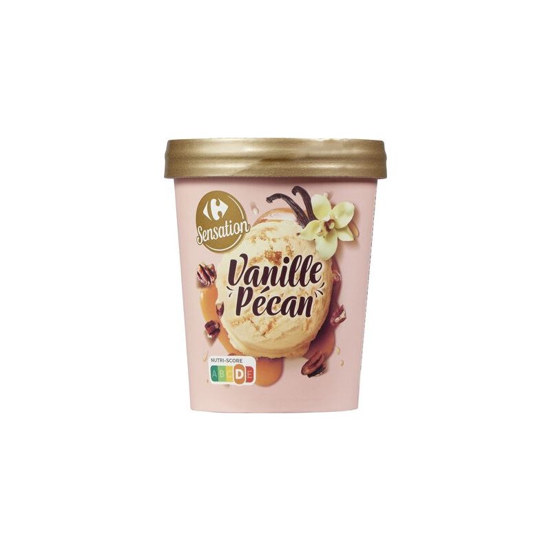 Crf Sensation 295G Crème Glacée Napée Caramel