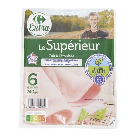 Crf Cdm 240G 6T Jambon Sans Couenne
