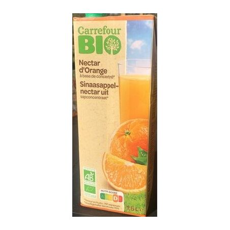 Carrefour Bio 1.5L Nect Oran Av Sucr Crf
