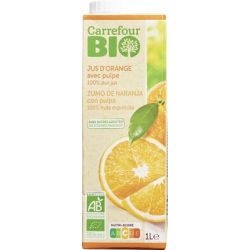 Carrefour Bio 1L Pj Orng Av Plp Crf
