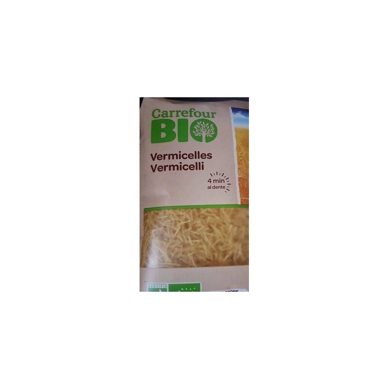 Carrefour Bio 500G Vermicelles Crf
