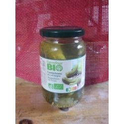 Carrefour Bio 185G Cornichons Au Vinaigre Crf