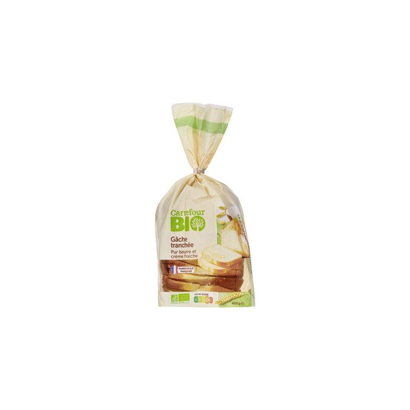 Carrefour Bio 400G Gche Tranchée Crf