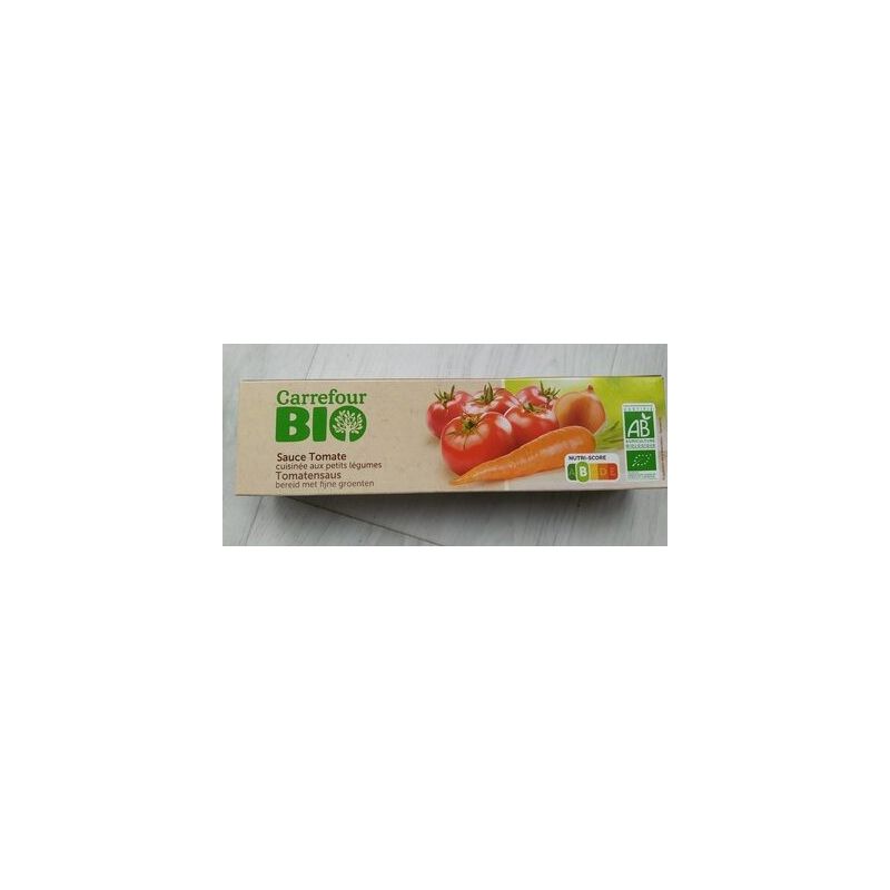 Carrefour Bio 180G Sauce Tomate Crf