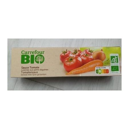 Carrefour Bio 180G Sauce Tomate Crf