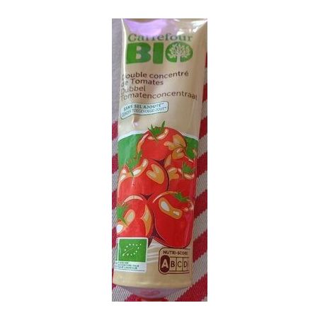 Carrefour Bio 200G Double Concentré De Tomates Crf