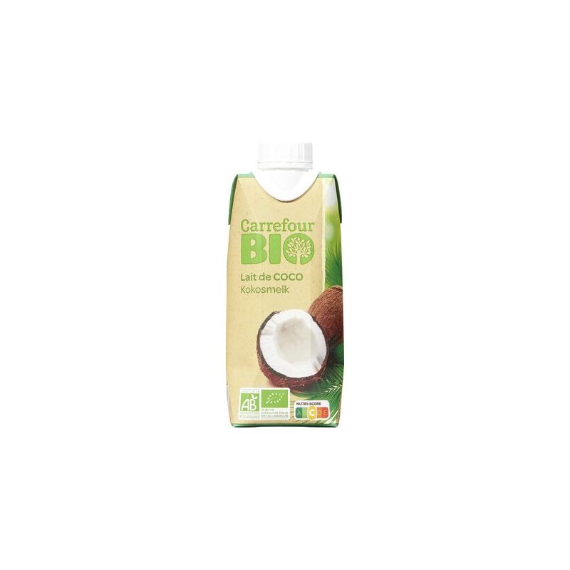 Carrefour Bio 330Ml Lait Coco Crf
