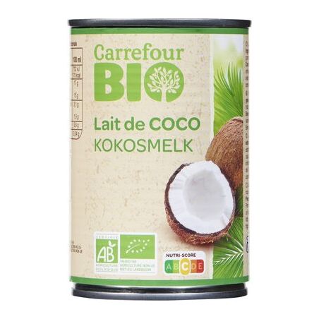 Carrefour Bio 400Ml Lait Coco Crf