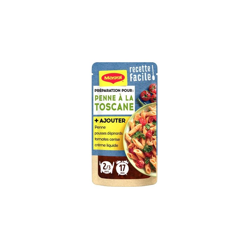 Maggi Recette Penne Toscan 65G