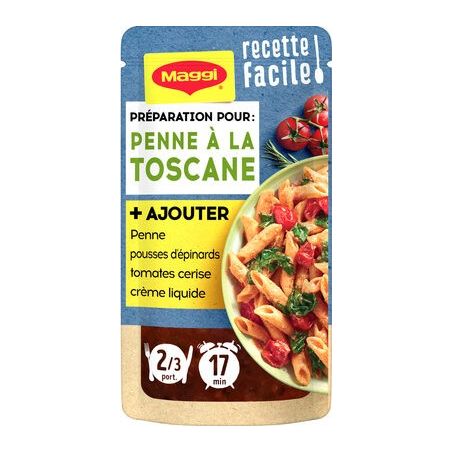 Maggi Recette Penne Toscan 65G