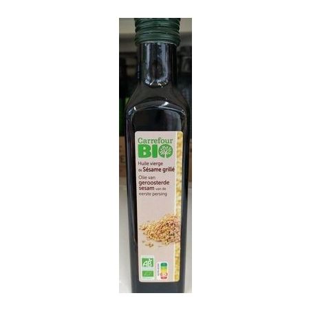 Carrefour Bio 25Cl Huile Sesame Grillé Crf