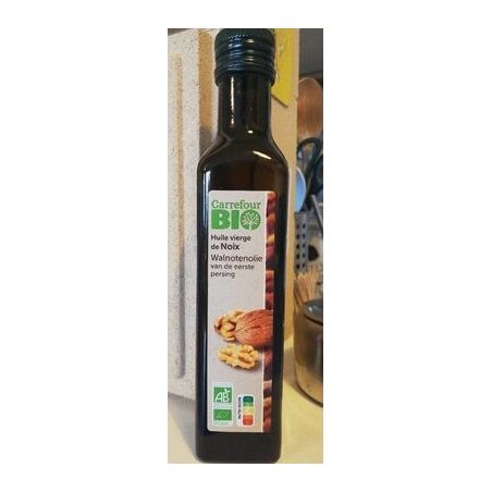 Carrefour Bio 25Cl Huile Noix Vierge Crf