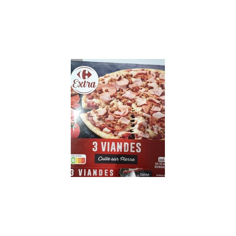 Crf Classic 410G Pizza 3 Viandes Extra