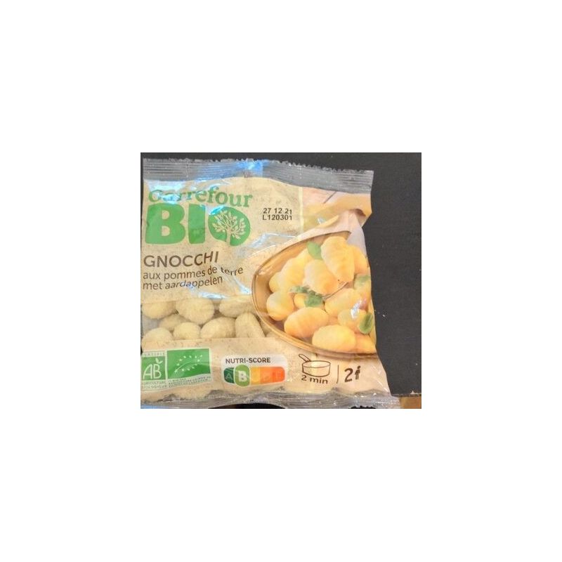 Carrefour Bio 300G Gnocchi Nature Crf