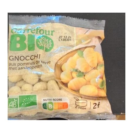 Carrefour Bio 300G Gnocchi Nature Crf