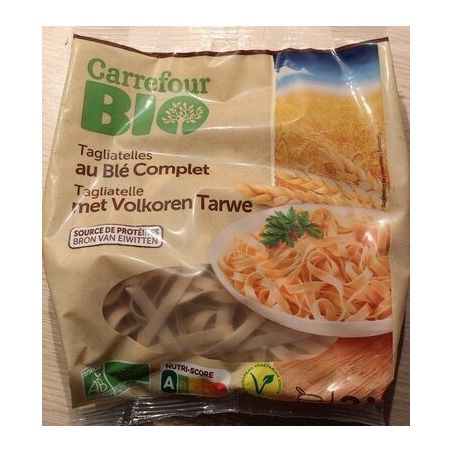 Carrefour Bio 250G Ptes Fraîches Tagliatelles Blé Complet Crf