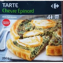 Crf Cdm 350G Tarte Chèvre Epinard