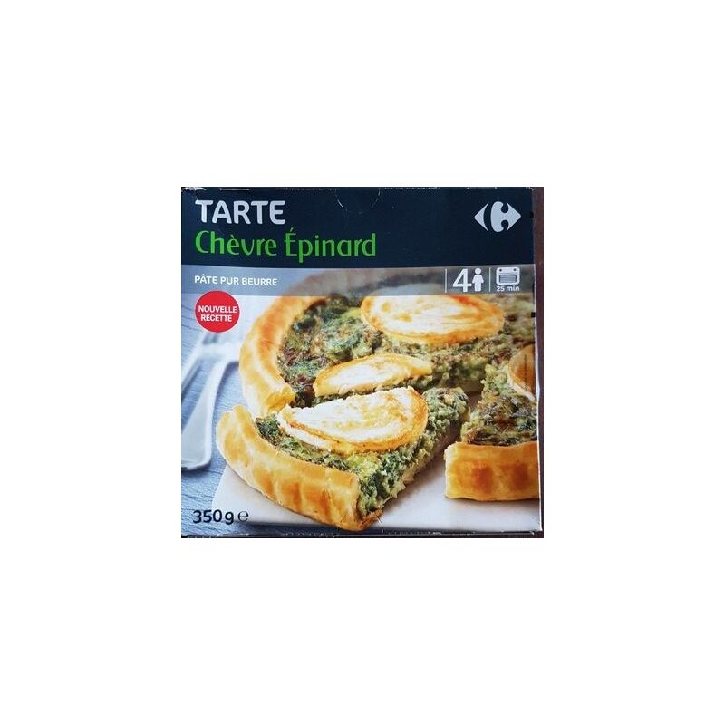 Crf Cdm 350G Tarte Chèvre Epinard