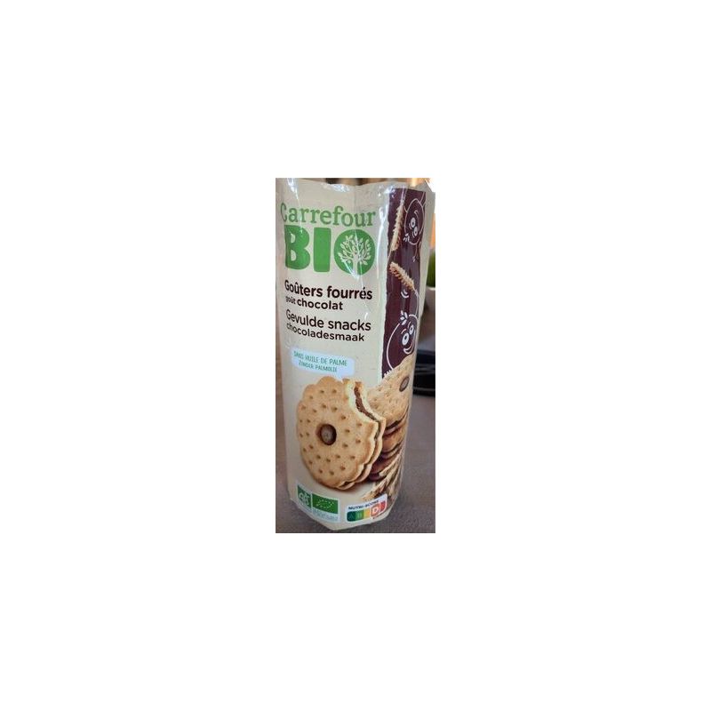 Carrefour Bio 260G Biscuits Goût Chocolat Crf