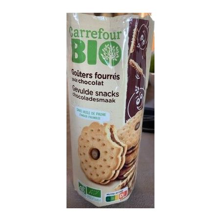 Carrefour Bio 260G Biscuits Goût Chocolat Crf