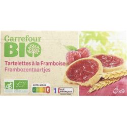 Carrefour Bio 125G Tartelette Framb Crf