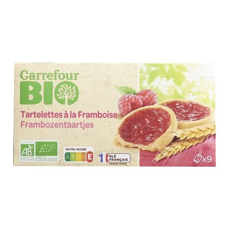 Carrefour Bio 125G Tartelette Framb Crf