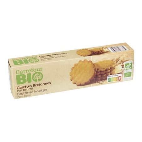 Carrefour Bio 125G Galette Bretonne Crf