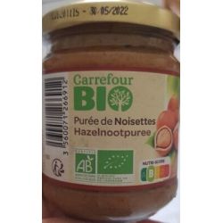 Carrefour Bio 170G Puree De Noisette Crf