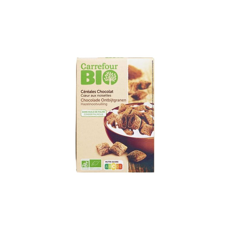 Carrefour Bio 375G Ceral Carre Fourre Tout C