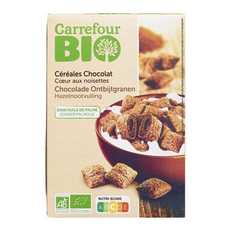 Carrefour Bio 375G Ceral Carre Fourre Tout C