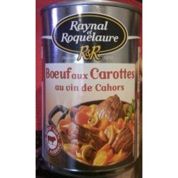 Raynal & Roquelaure 400G Boeuf Carottes 1/2 Rr