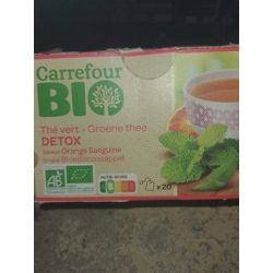 Carrefour Bio X20 Thé Vert Detox Crf