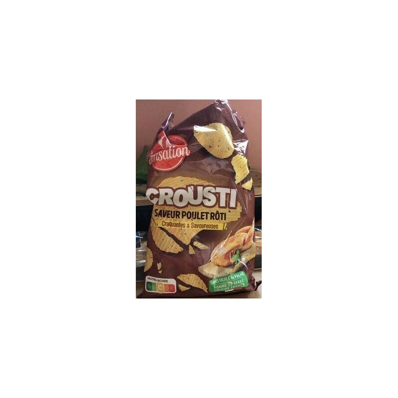 Crf Sensation 125G Chips Crousti Poulet Roti