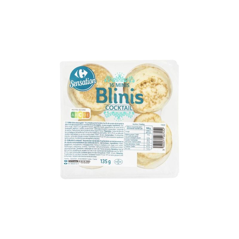 Crf Sensation 135G X16 Minis Blinis