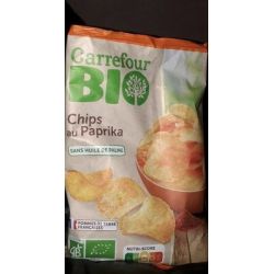 Carrefour Bio 100G Chips Paprika Crf