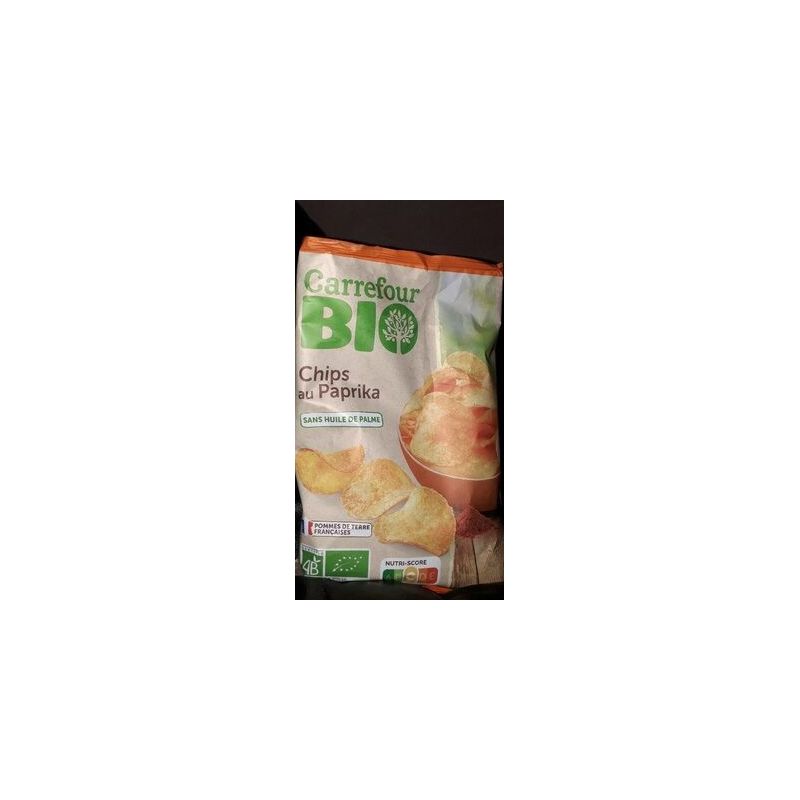 Carrefour Bio 100G Chips Paprika Crf