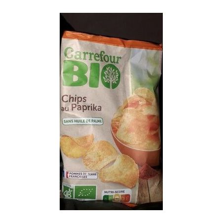 Carrefour Bio 100G Chips Paprika Crf